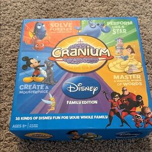 Disney Cranium Family Edition Game - Blue and Yellow